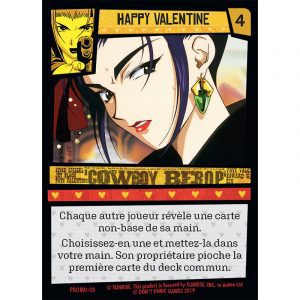 Carte promotionnelle Cowboy Bebop – Happy Valentine